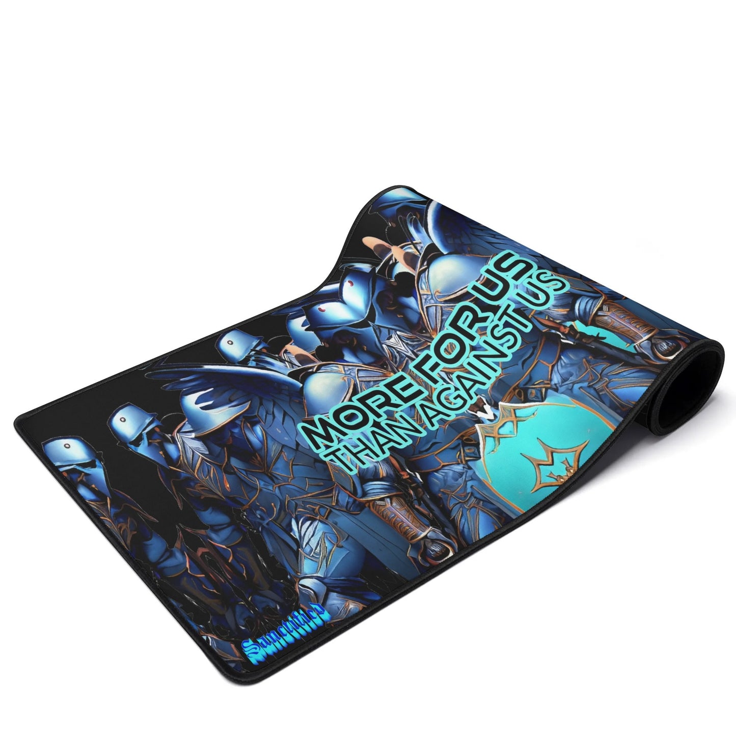 MORE FOR US THAN AGAINST US- Rectangle Rubber Gaming Mouse Mat Pad, FREE SHIPPING
