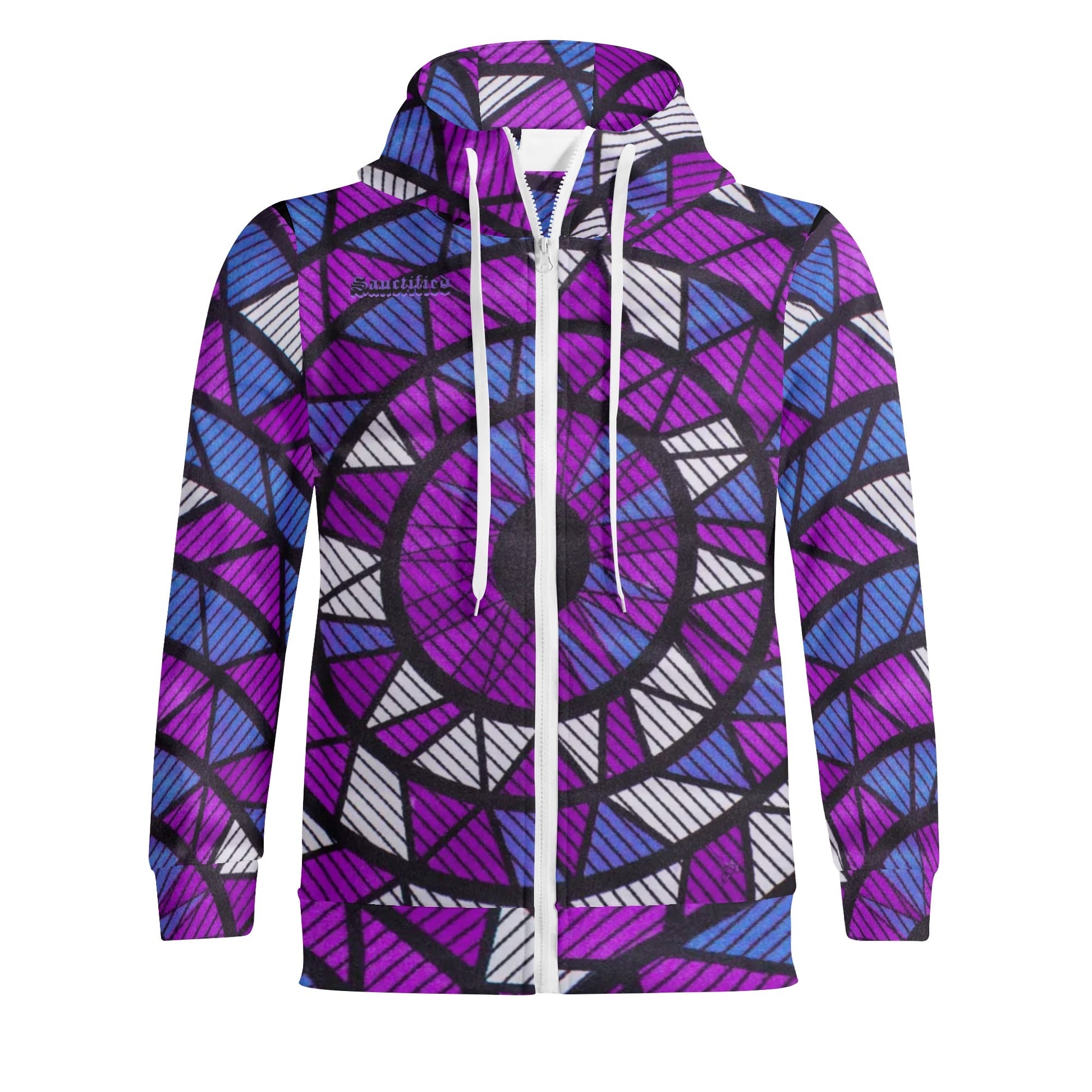 YAHWEH FOREVER- Adult Full Zip Turtleneck Hoodie Streetwear, Free Shipping