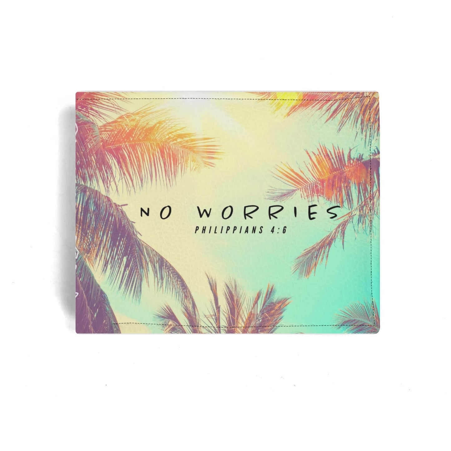 NO WORRIES- Mens Minimalist PU Leather Wallet Paper Folded Wallet, FREE SHIPPING