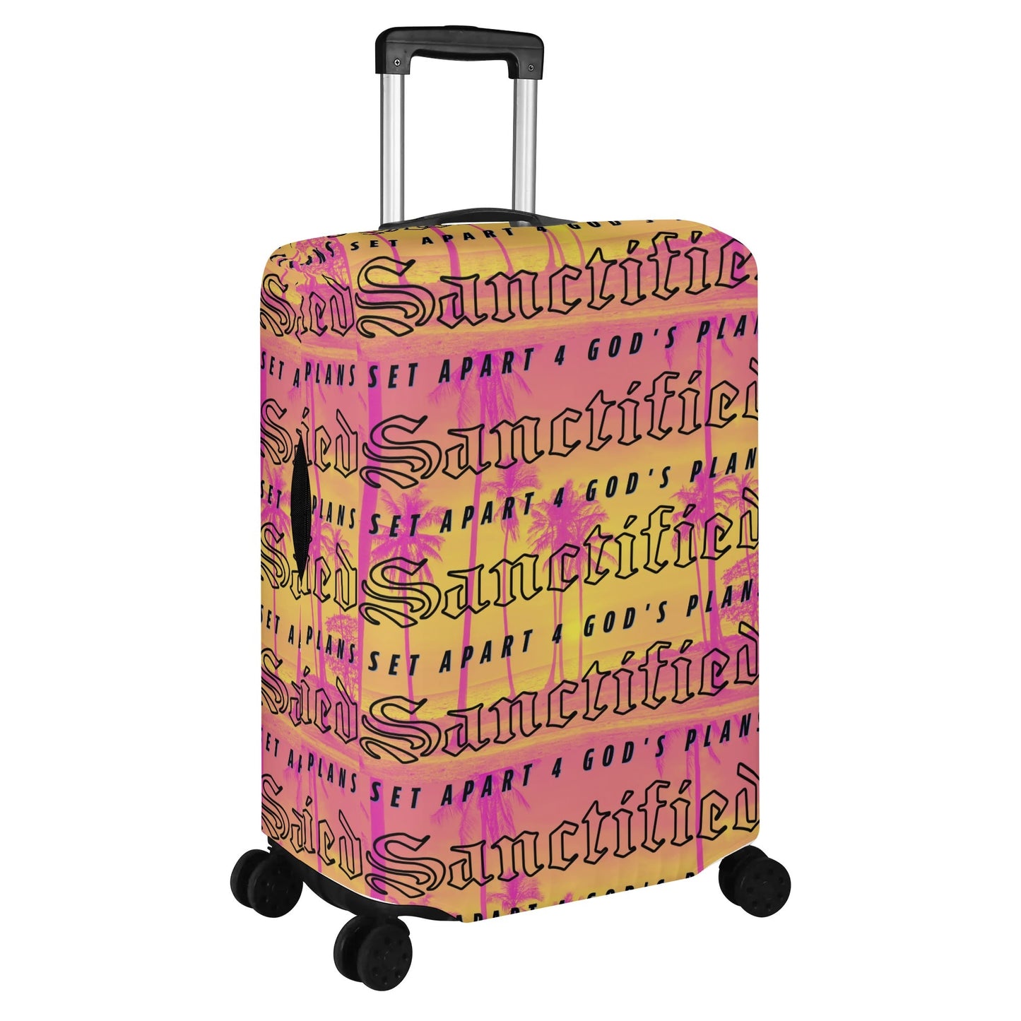 SANCTIFIED- Polyester Luggage Cover, FREE SHIPPING