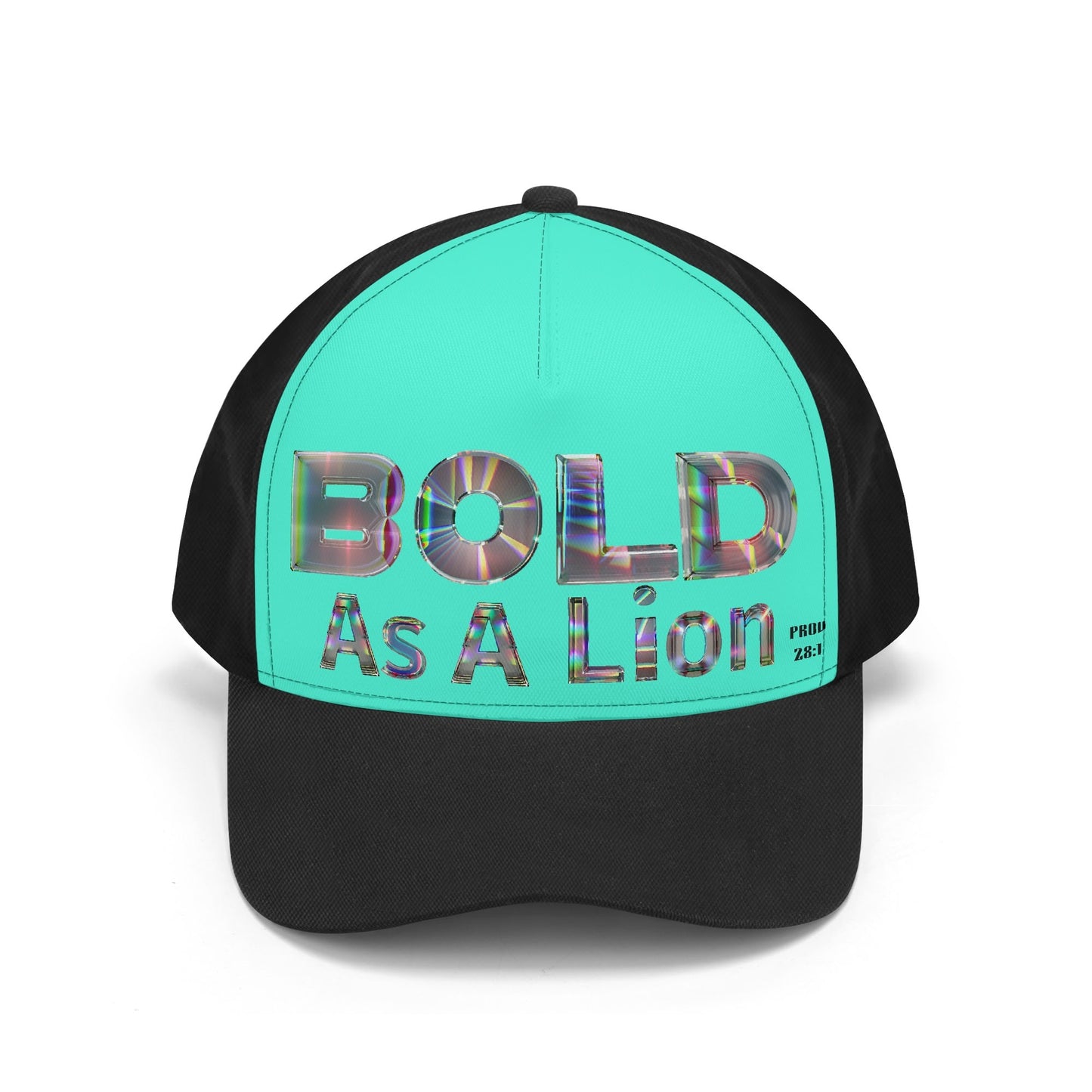 BOLD AS A LION- Front Printing Baseball Cap, FREE SHIPPING