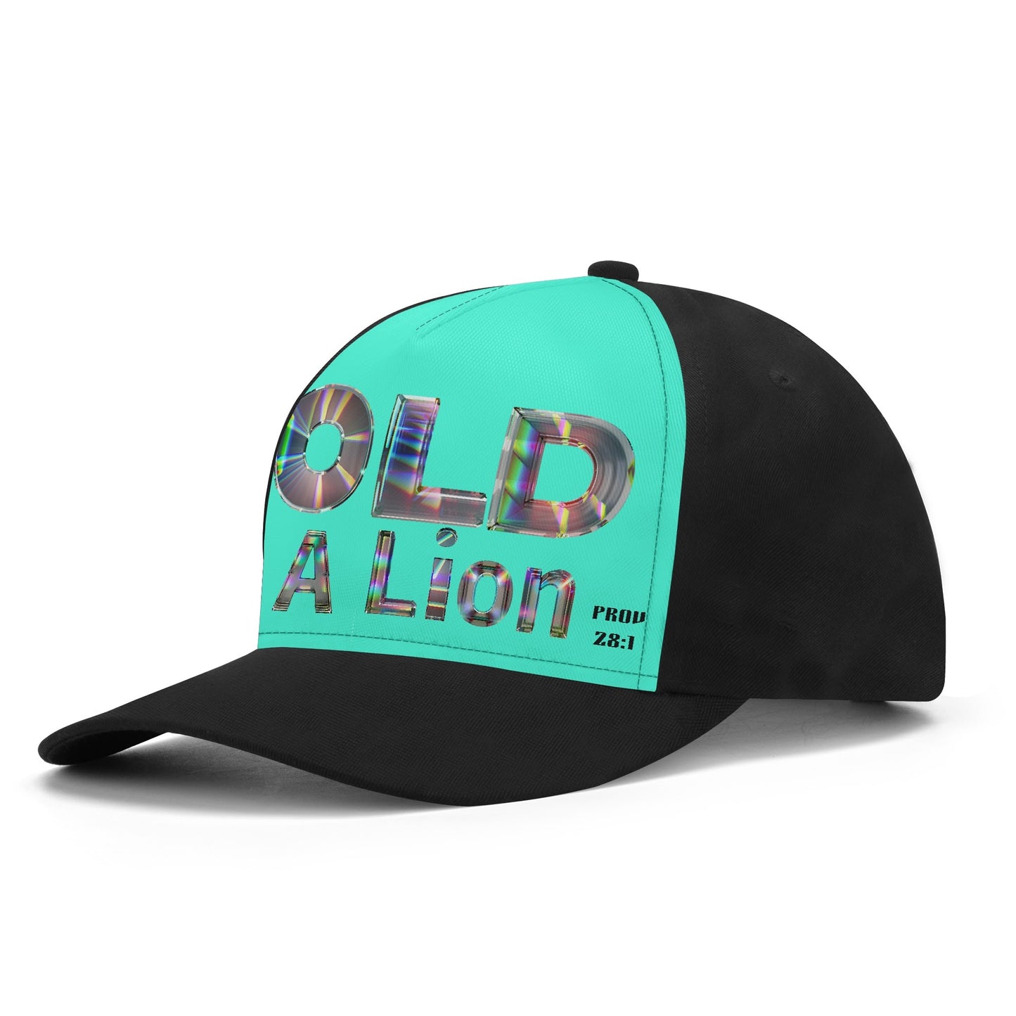 BOLD AS A LION- Front Printing Baseball Cap, FREE SHIPPING