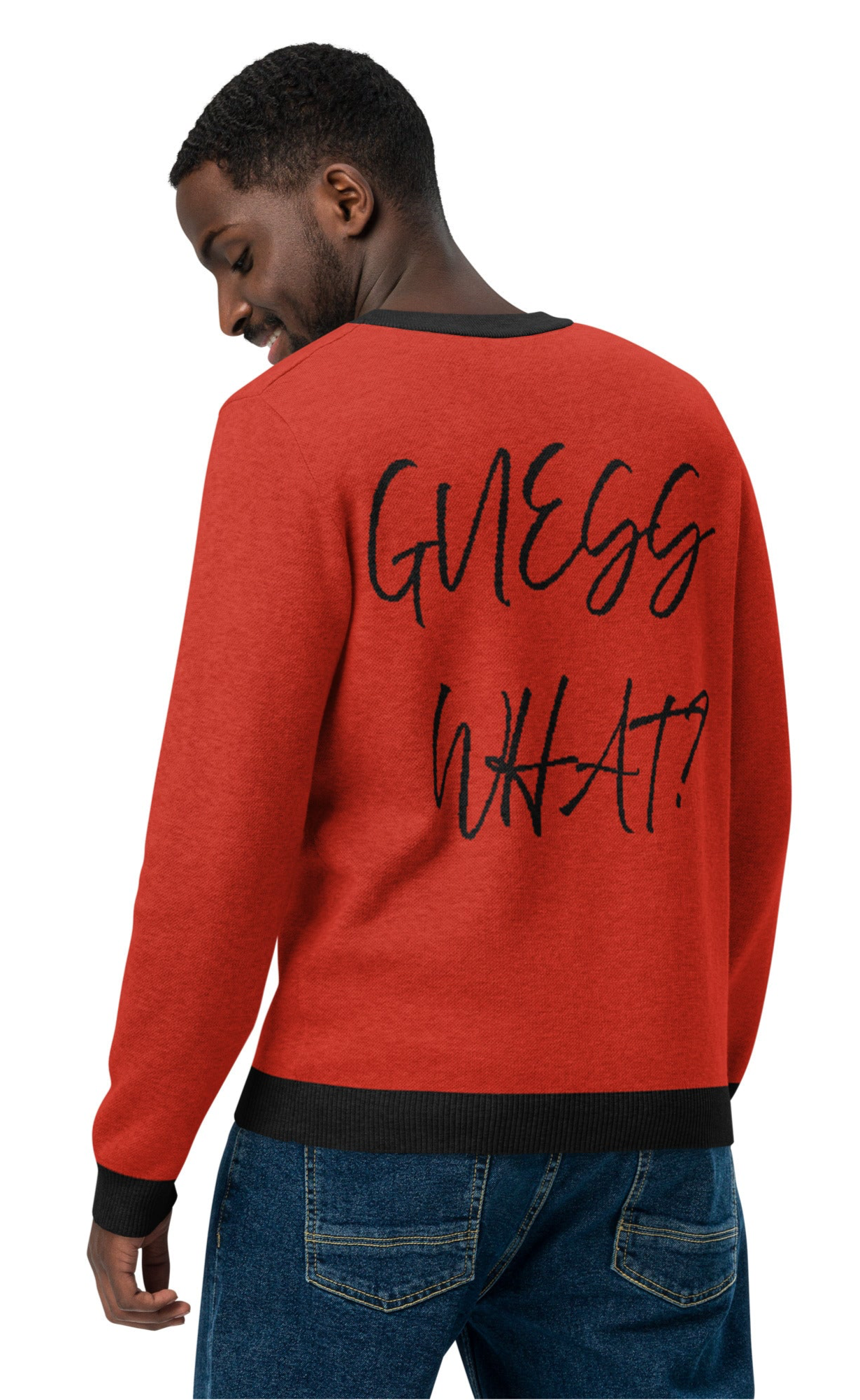 STILL HERE- Knitted crew neck sweater