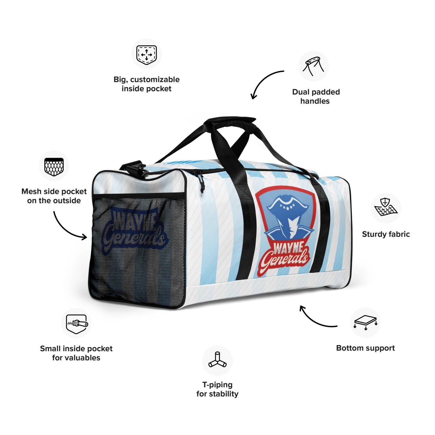 Wayne H.S. Duffle bag