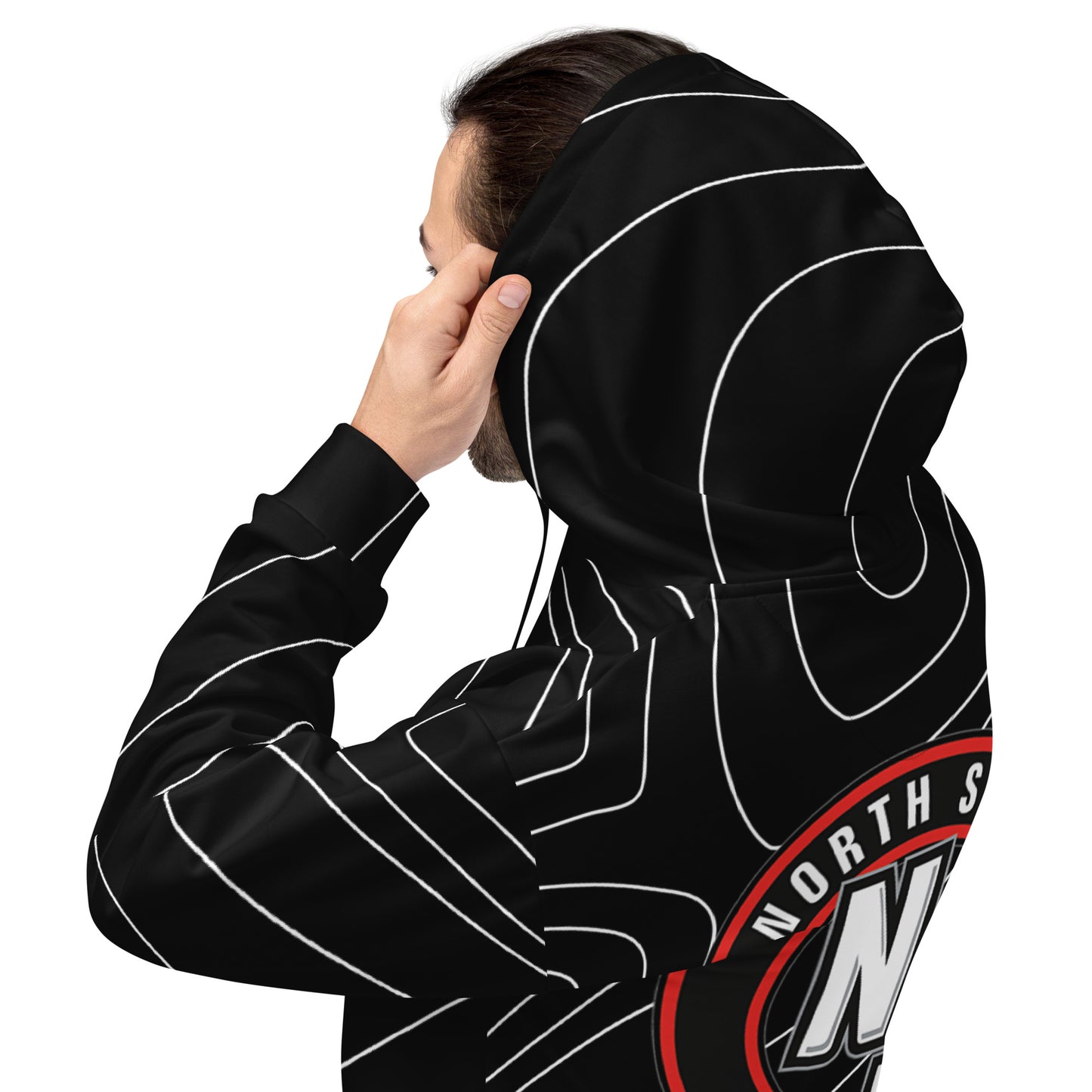 North H.S. All-Over Print Unisex Hoodie
