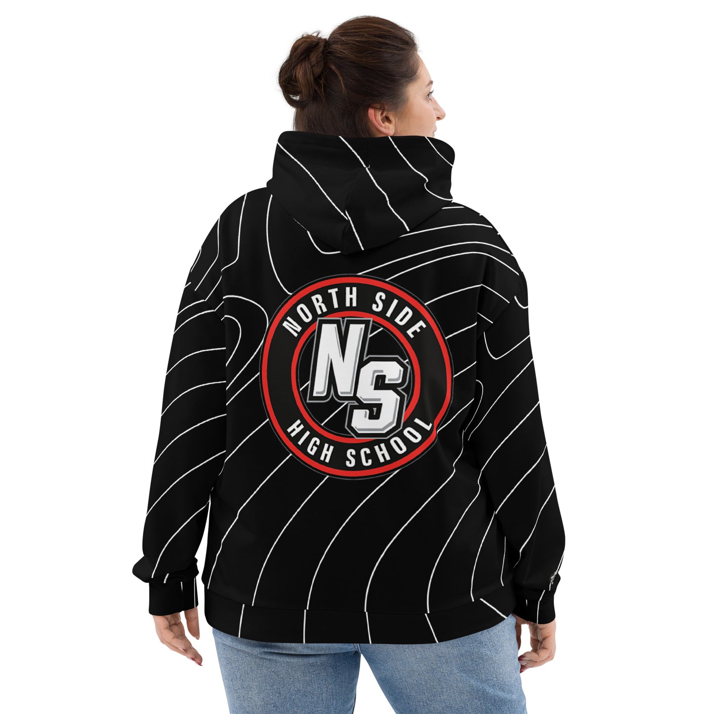 North H.S. All-Over Print Unisex Hoodie