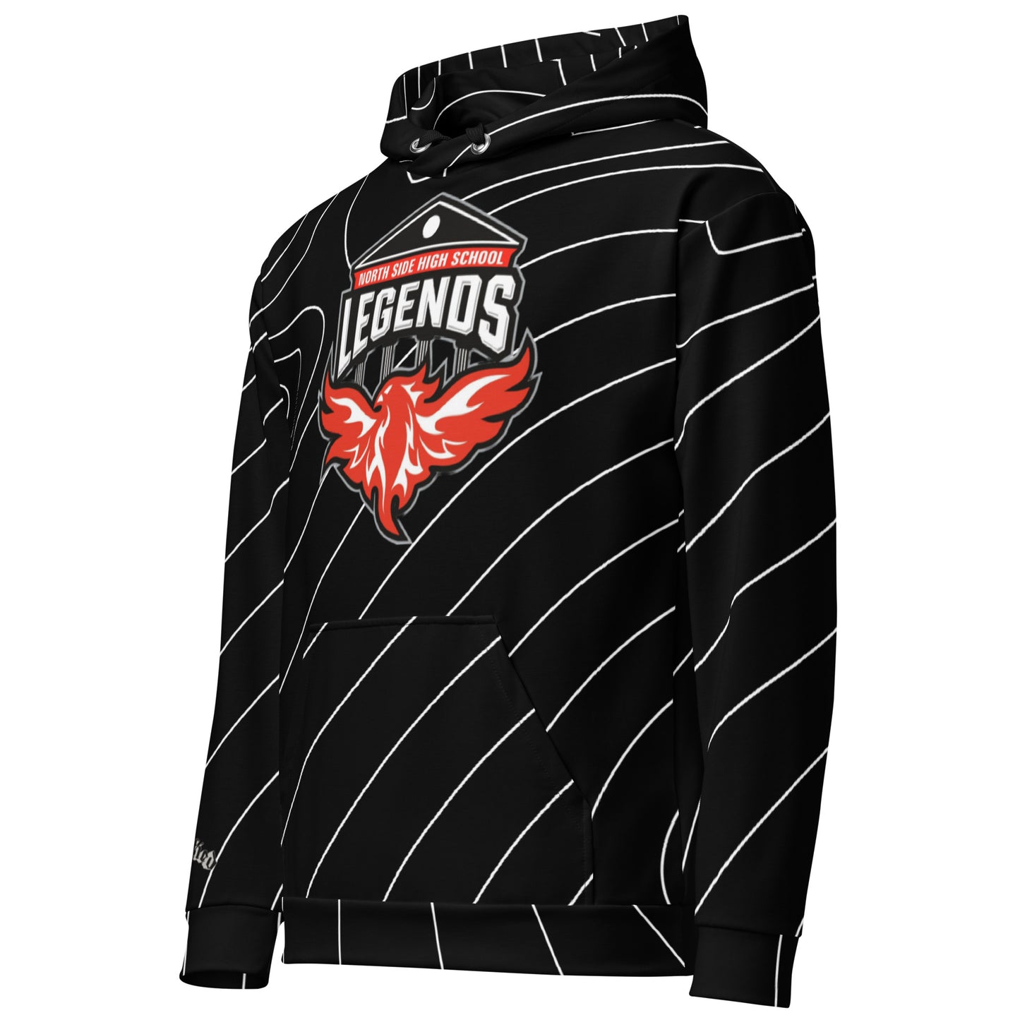North H.S. All-Over Print Unisex Hoodie