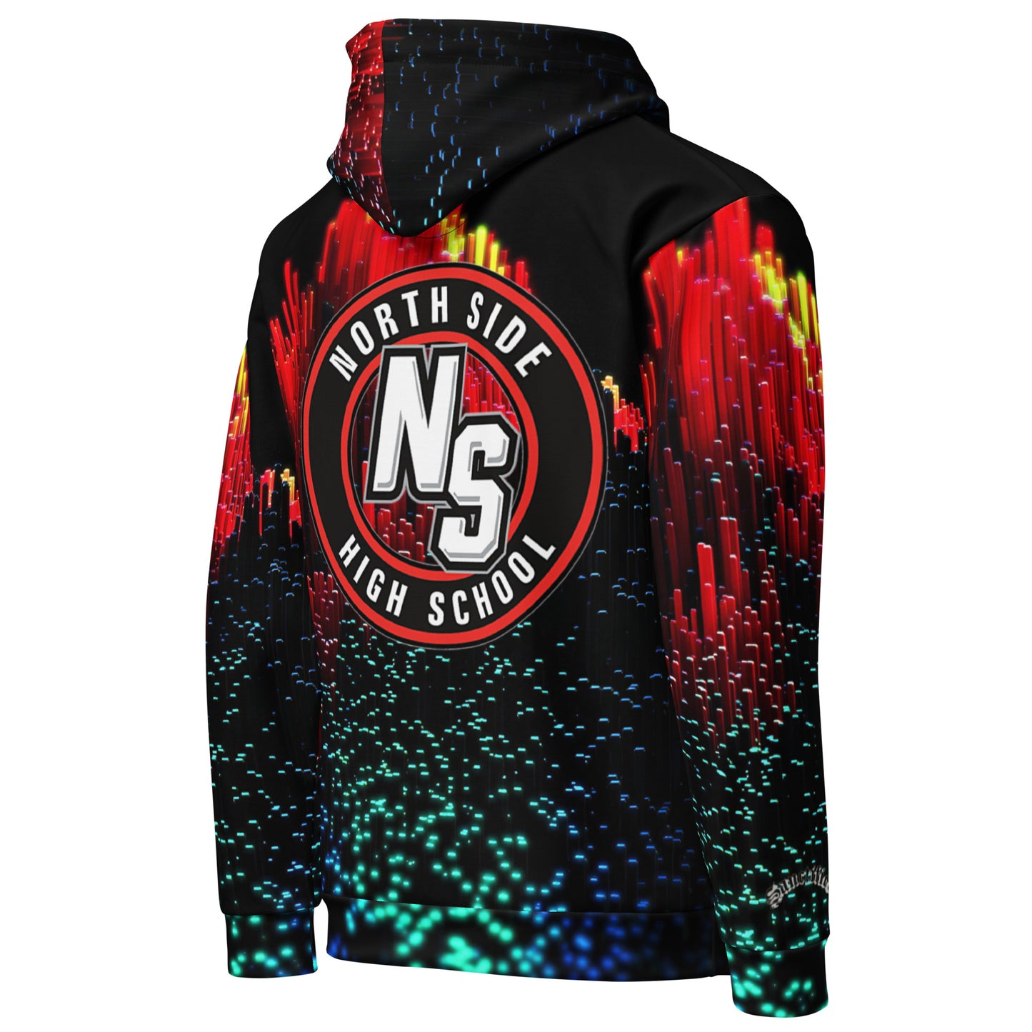 North Side H.S. All-Over Print Unisex Hoodie