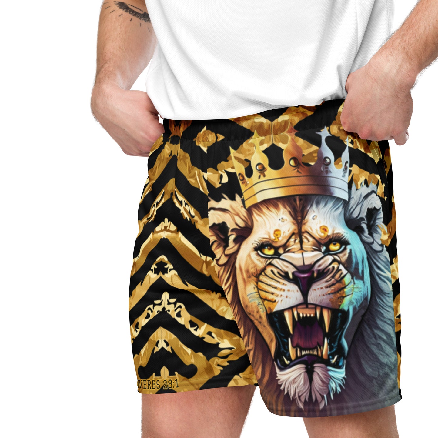 Unisex mesh shorts