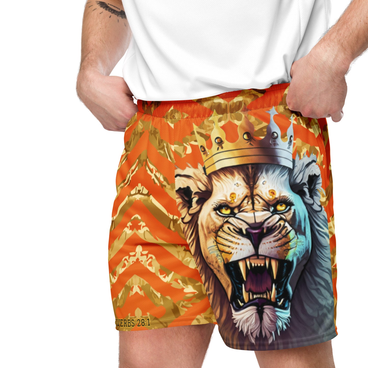 Unisex mesh shorts