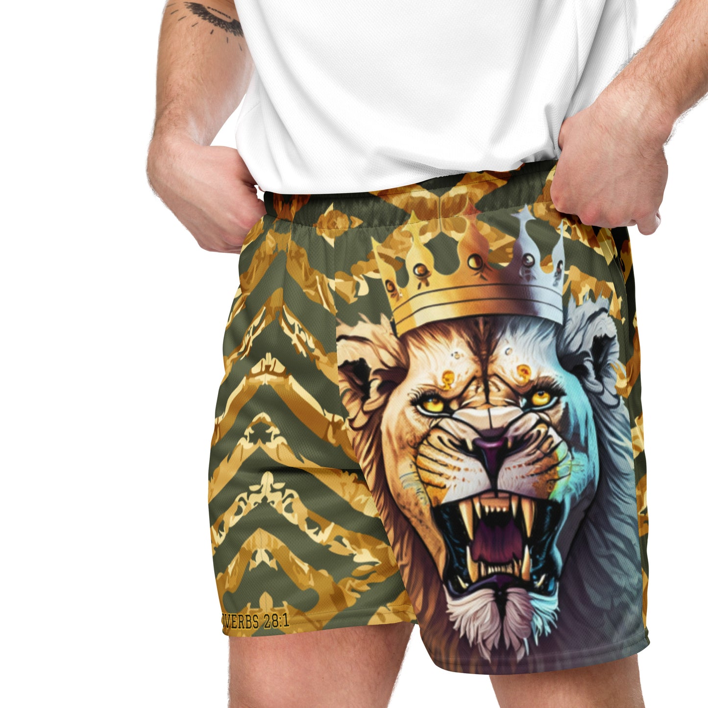 Unisex mesh shorts