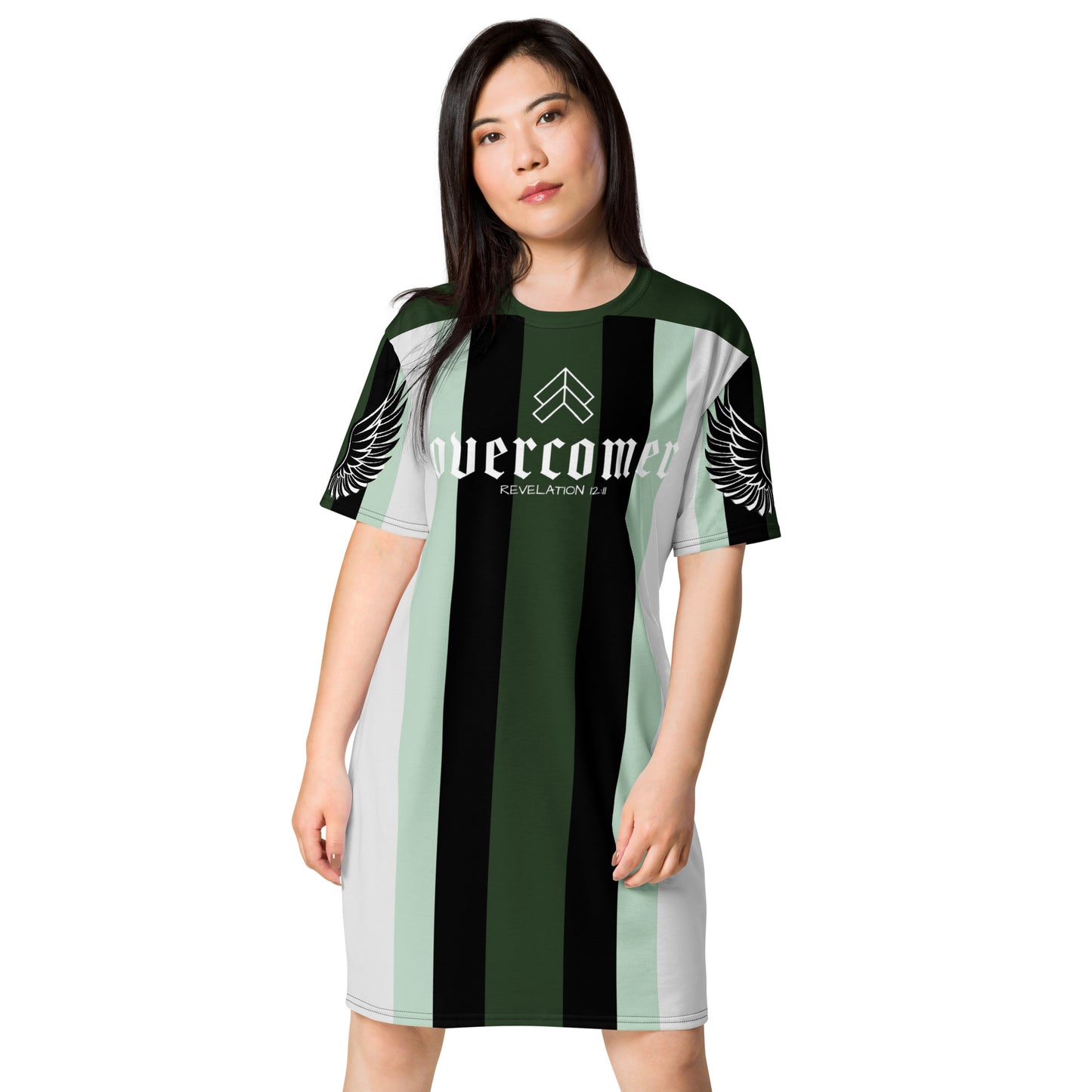 OVERCOMER- T-shirt dress, FREE SHIPPING