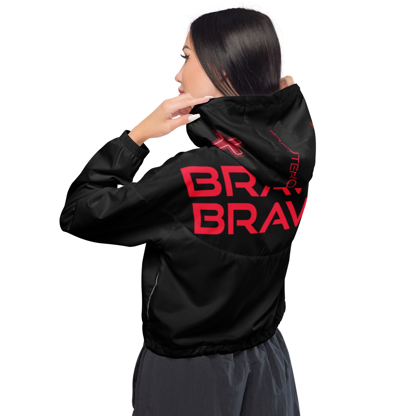 Women’s cropped windbreaker