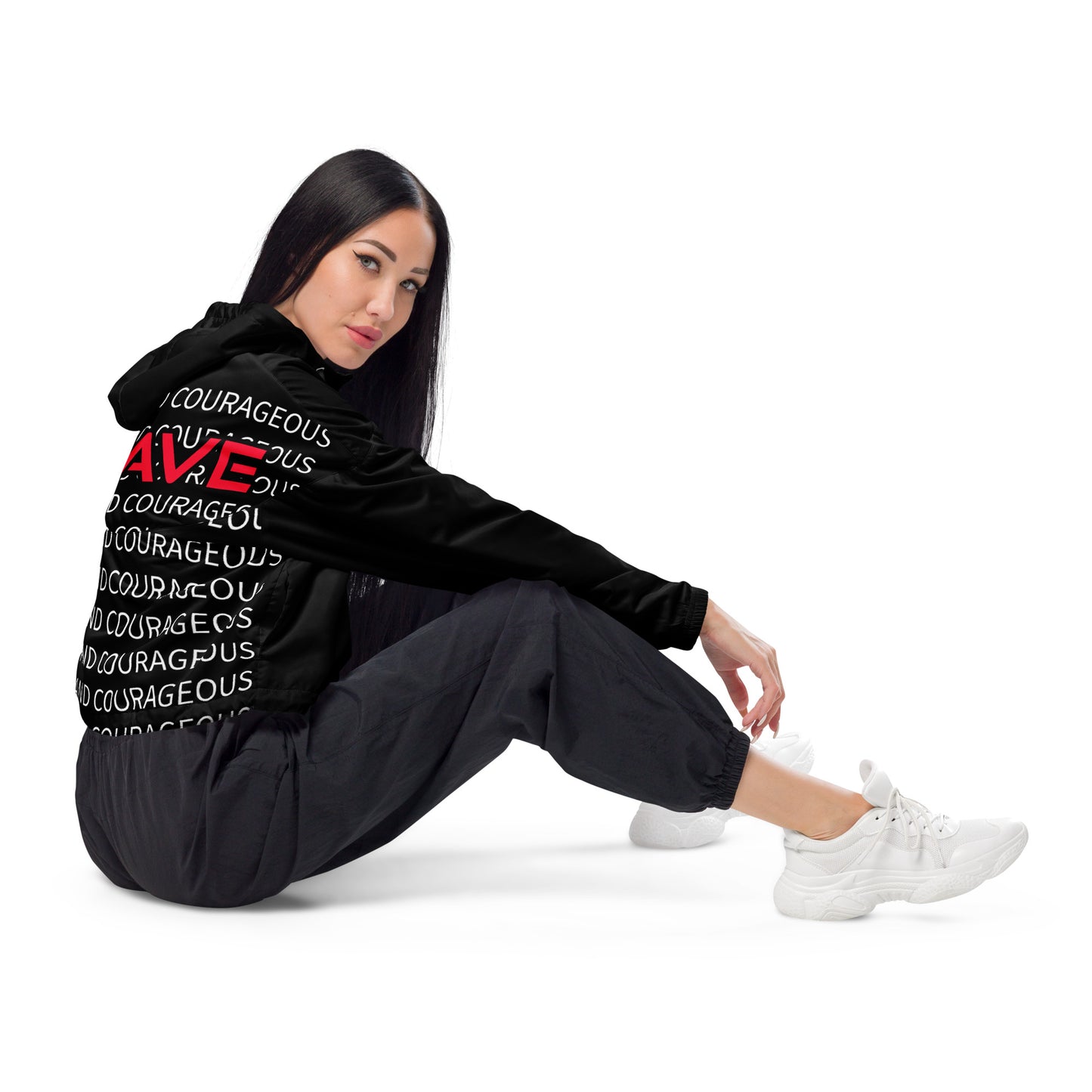 Women’s cropped windbreaker