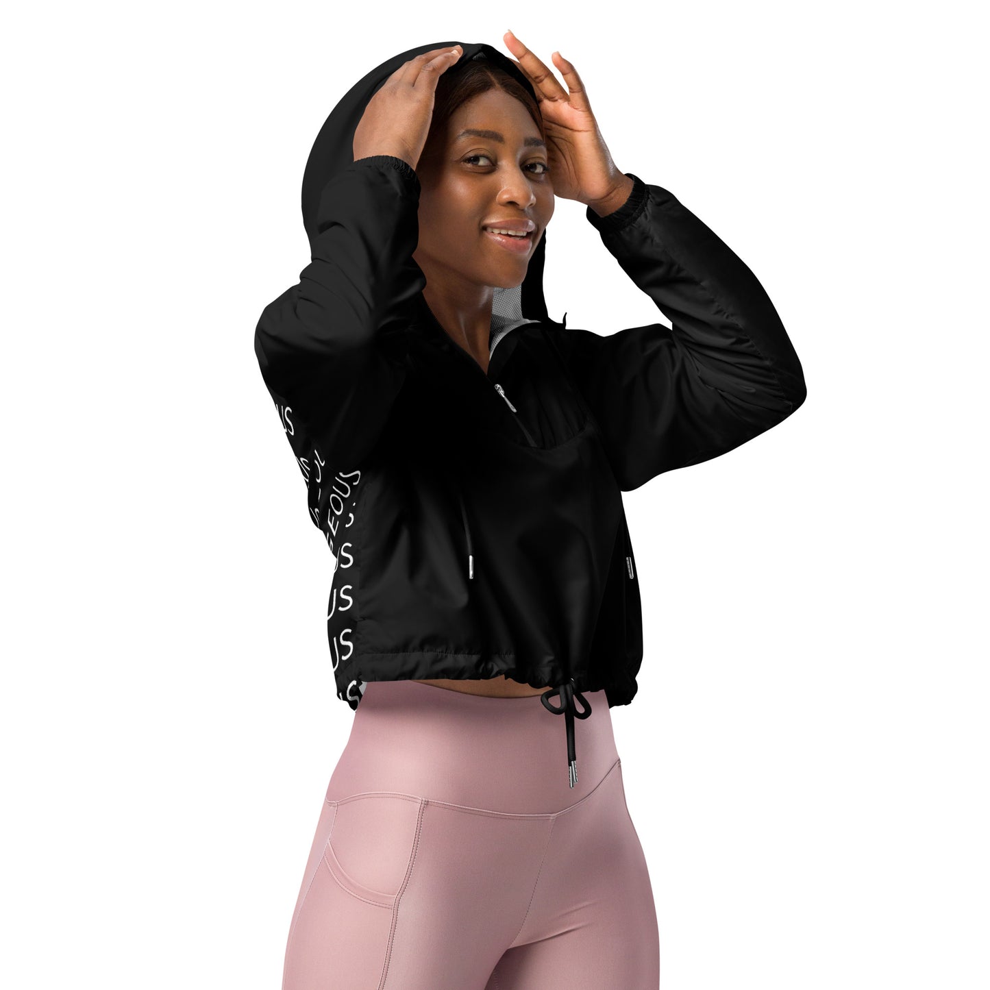 Women’s cropped windbreaker