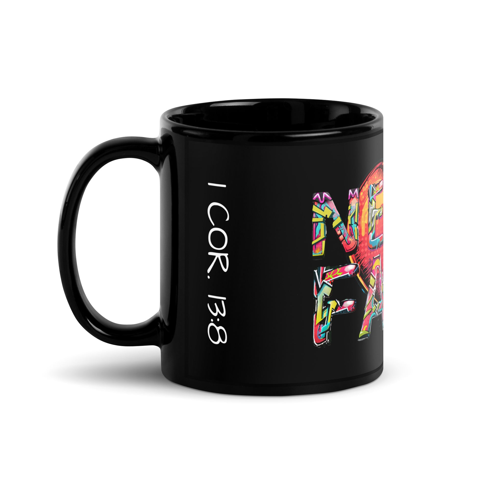 Black Glossy Mug