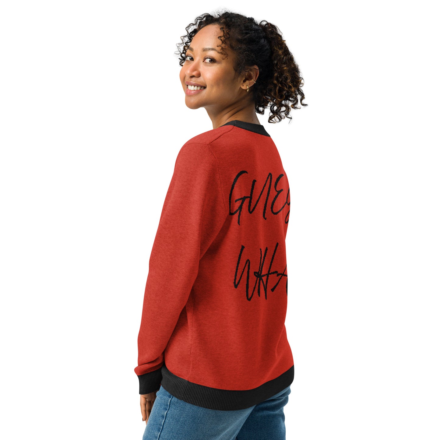 STILL HERE- Knitted crew neck sweater