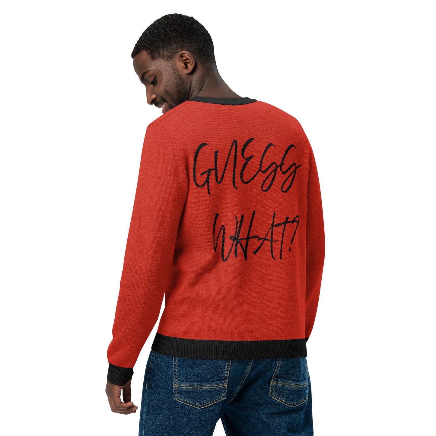 STILL HERE- Knitted crew neck sweater