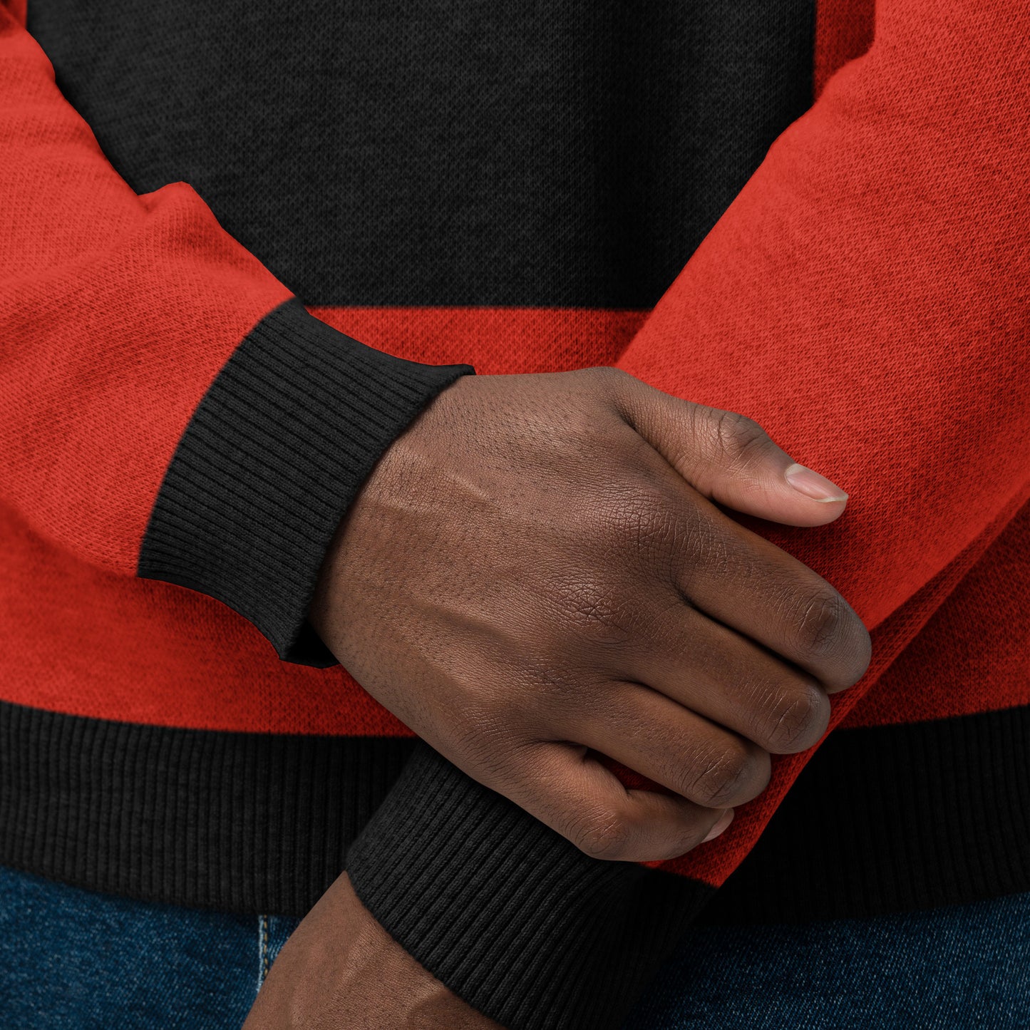 STILL HERE- Knitted crew neck sweater