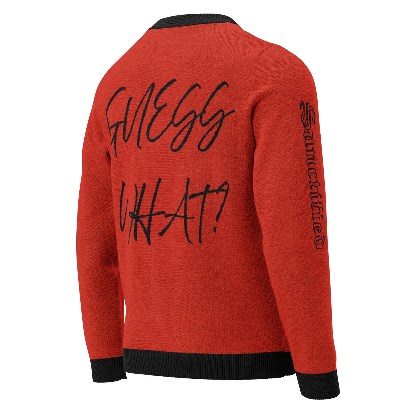 STILL HERE- Knitted crew neck sweater