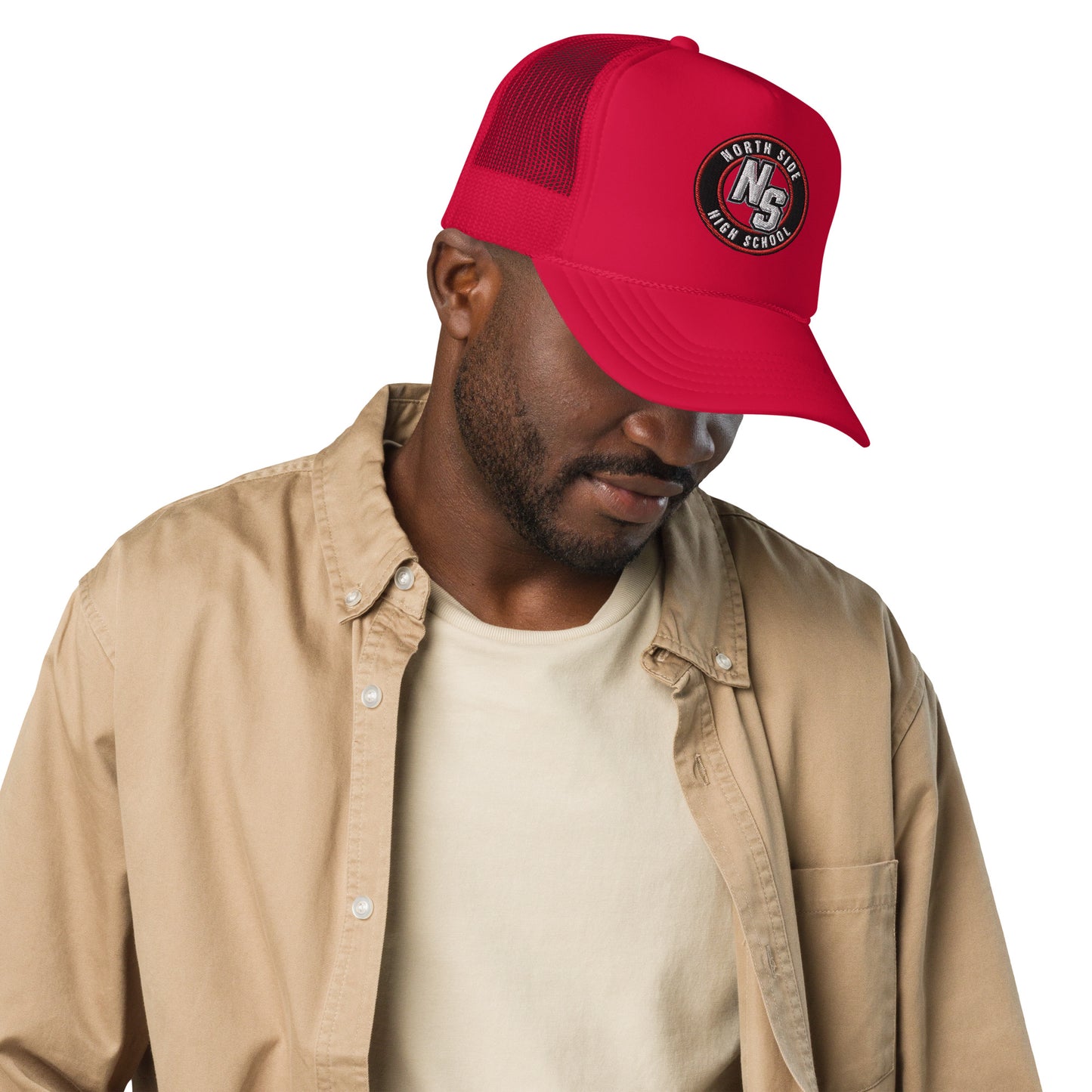North Side H.S. Foam trucker hat
