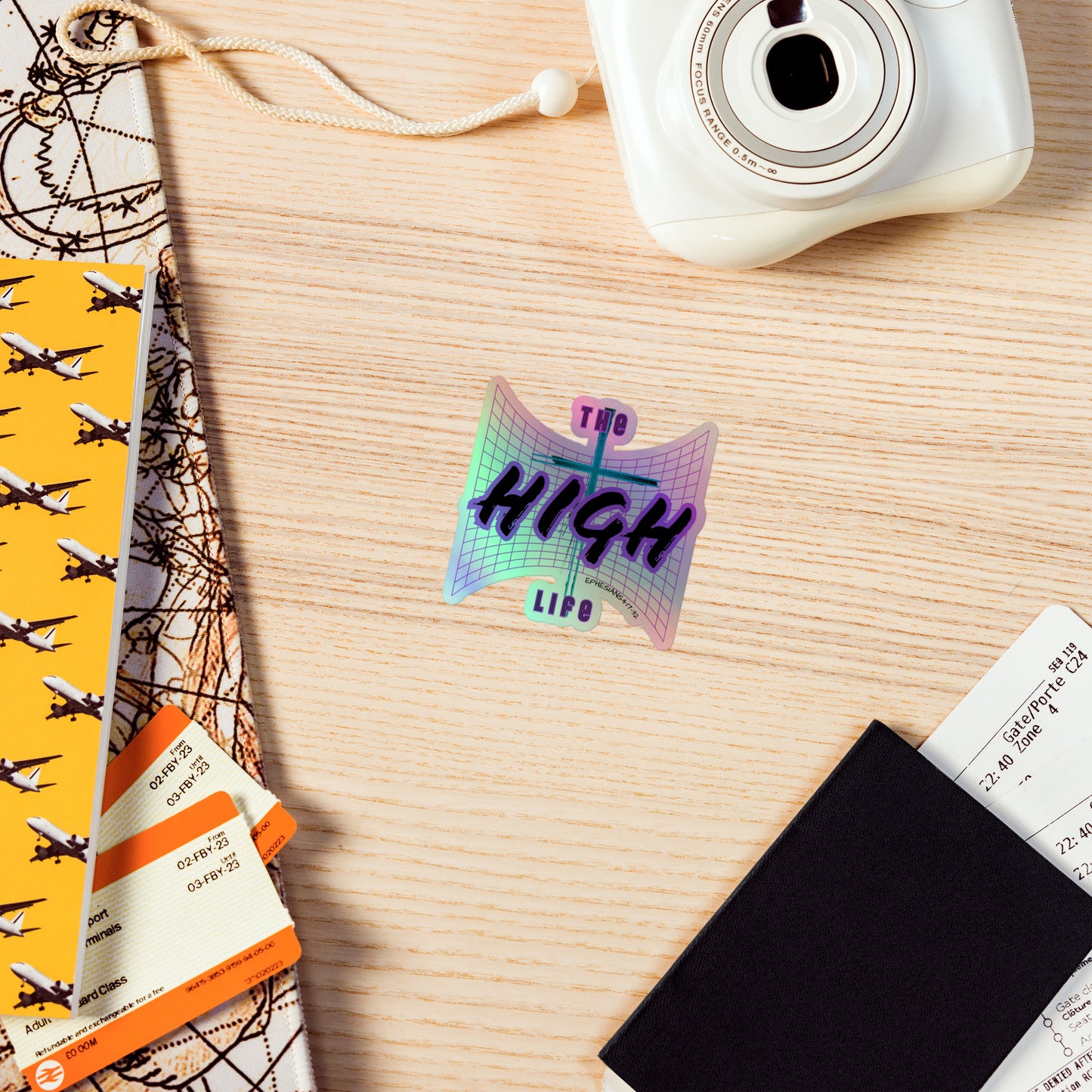 Holographic stickers