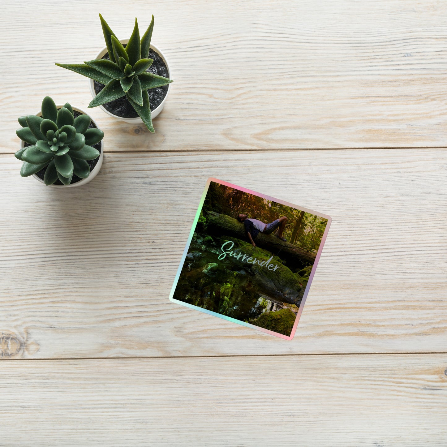 Holographic stickers