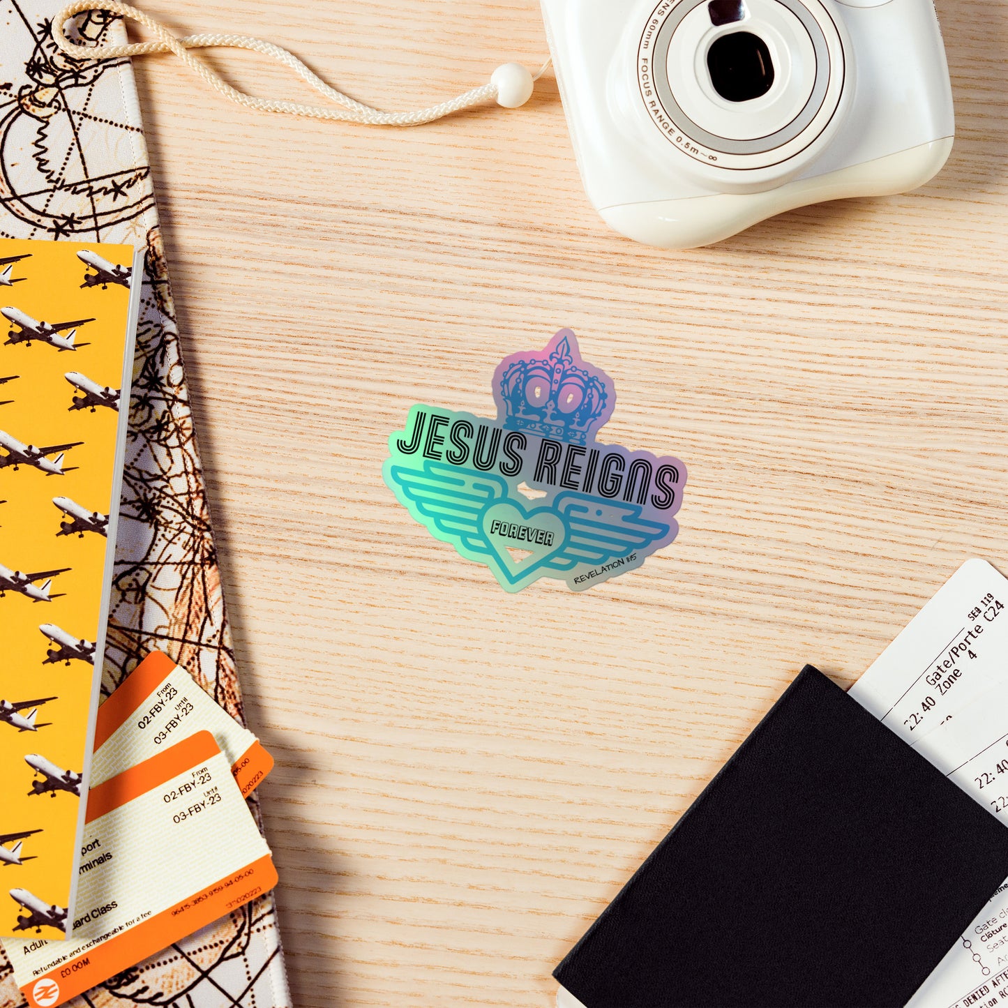 Holographic stickers