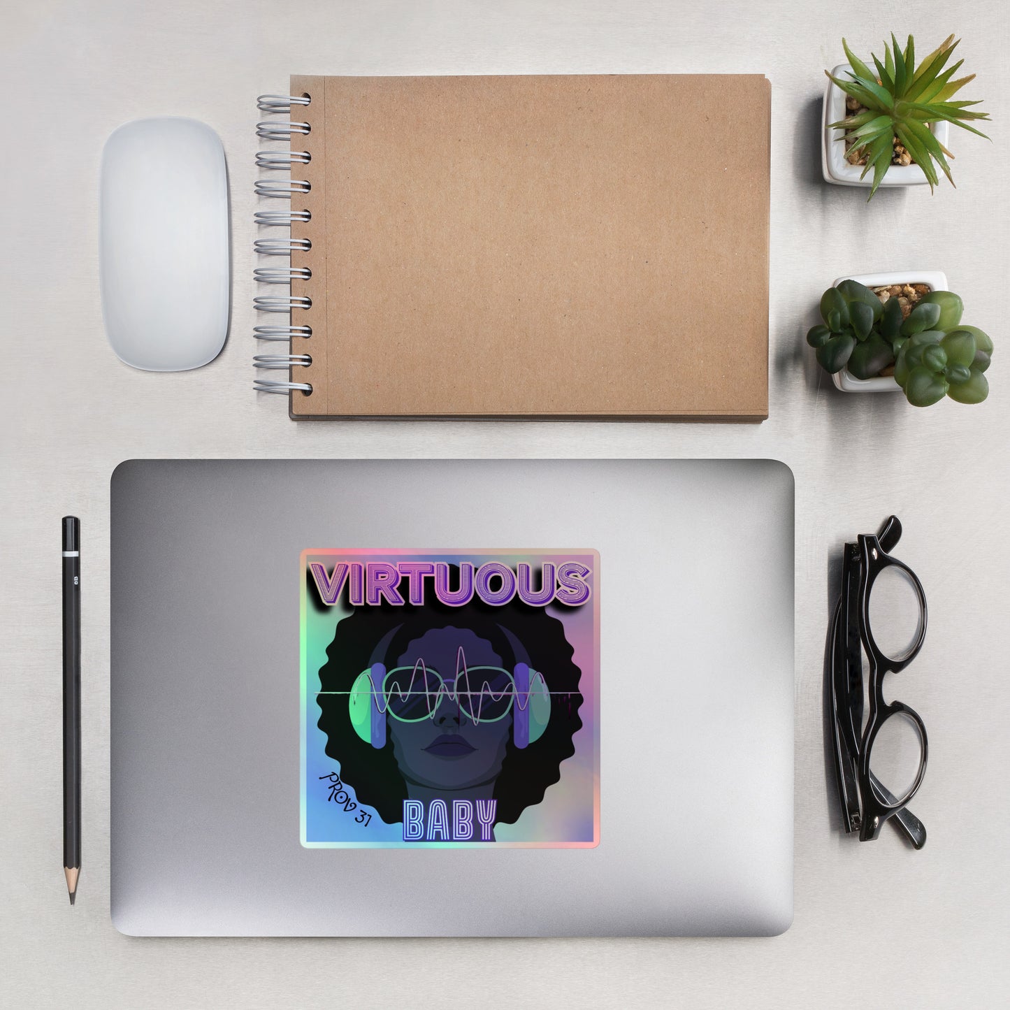 Holographic stickers