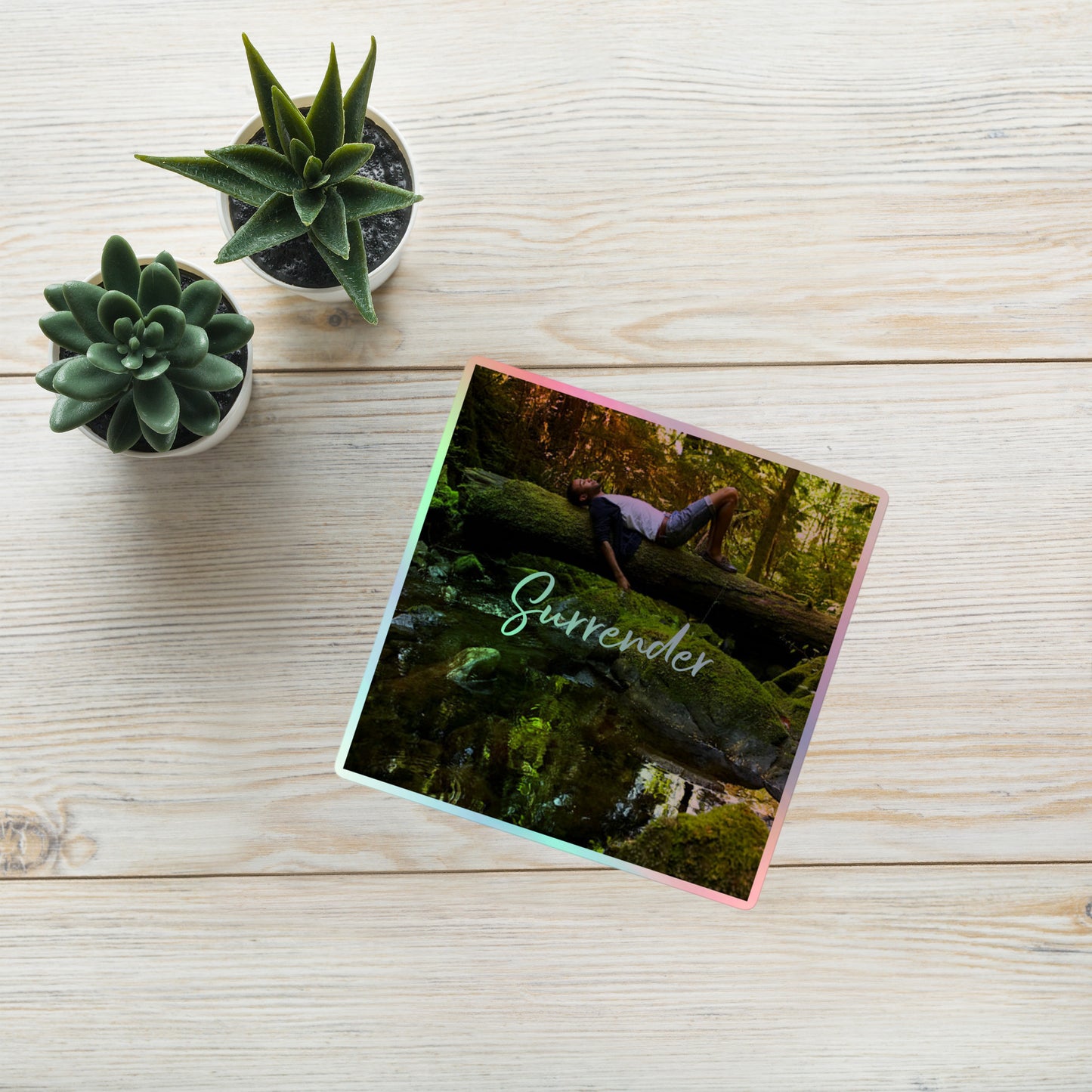 Holographic stickers
