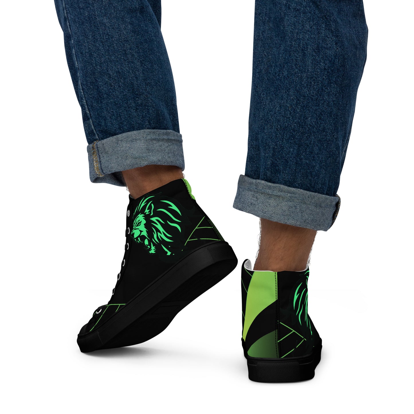 Men’s high top canvas shoes, Free Shipping