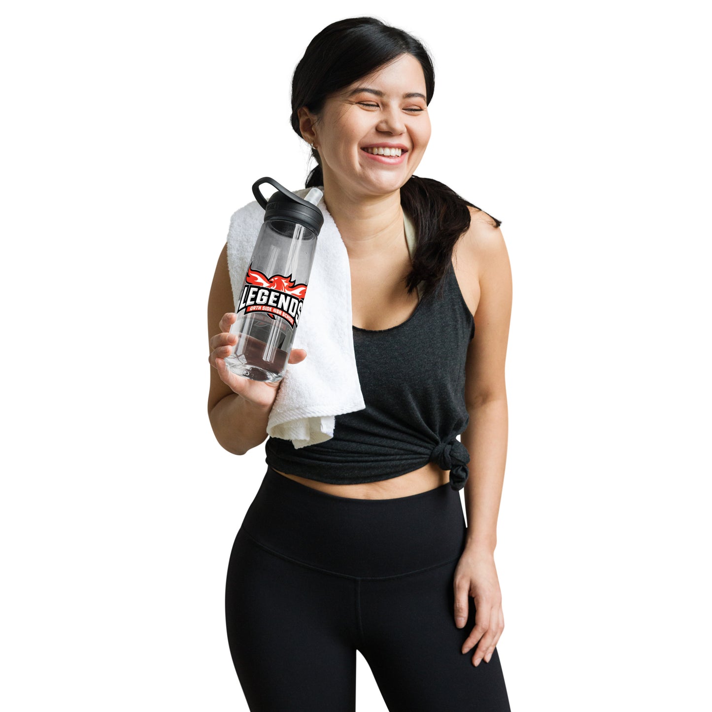 North Side H.S. Sports water bottle