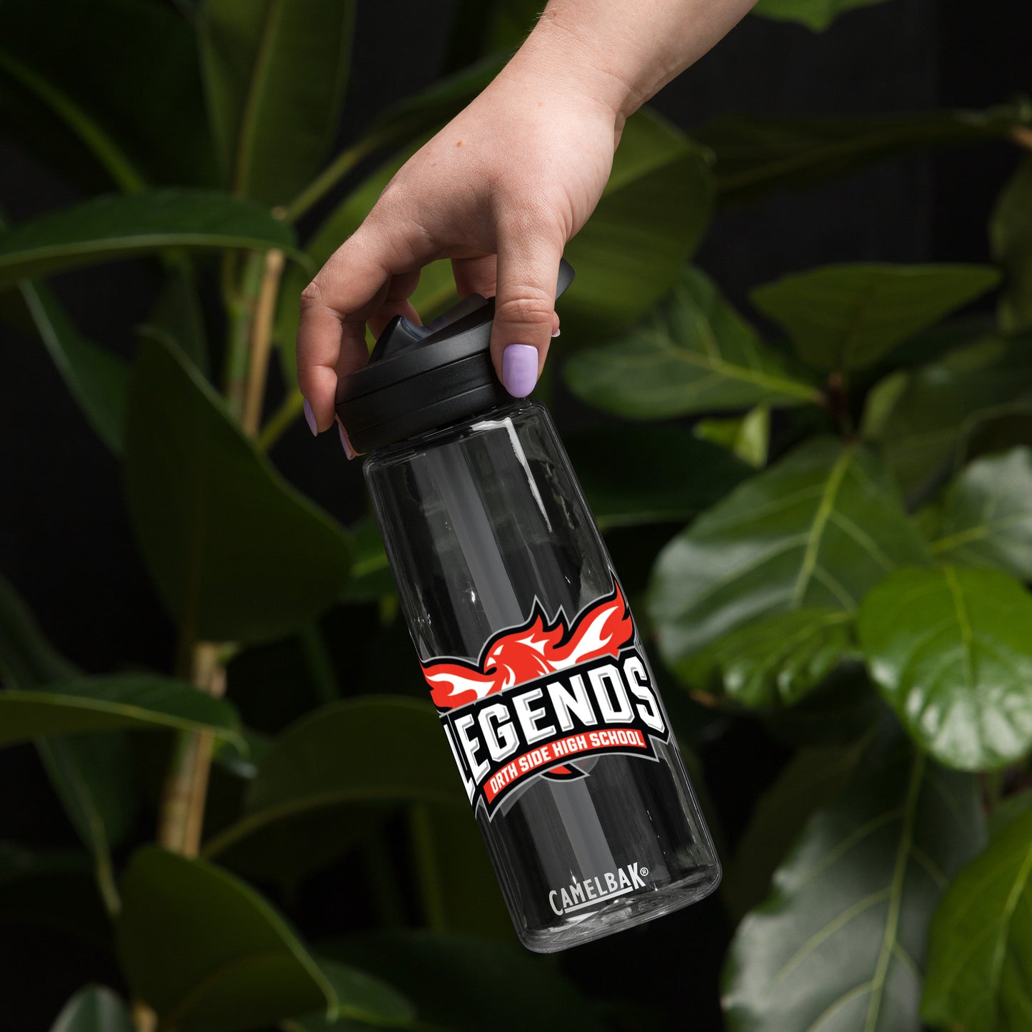 North Side H.S. Sports water bottle