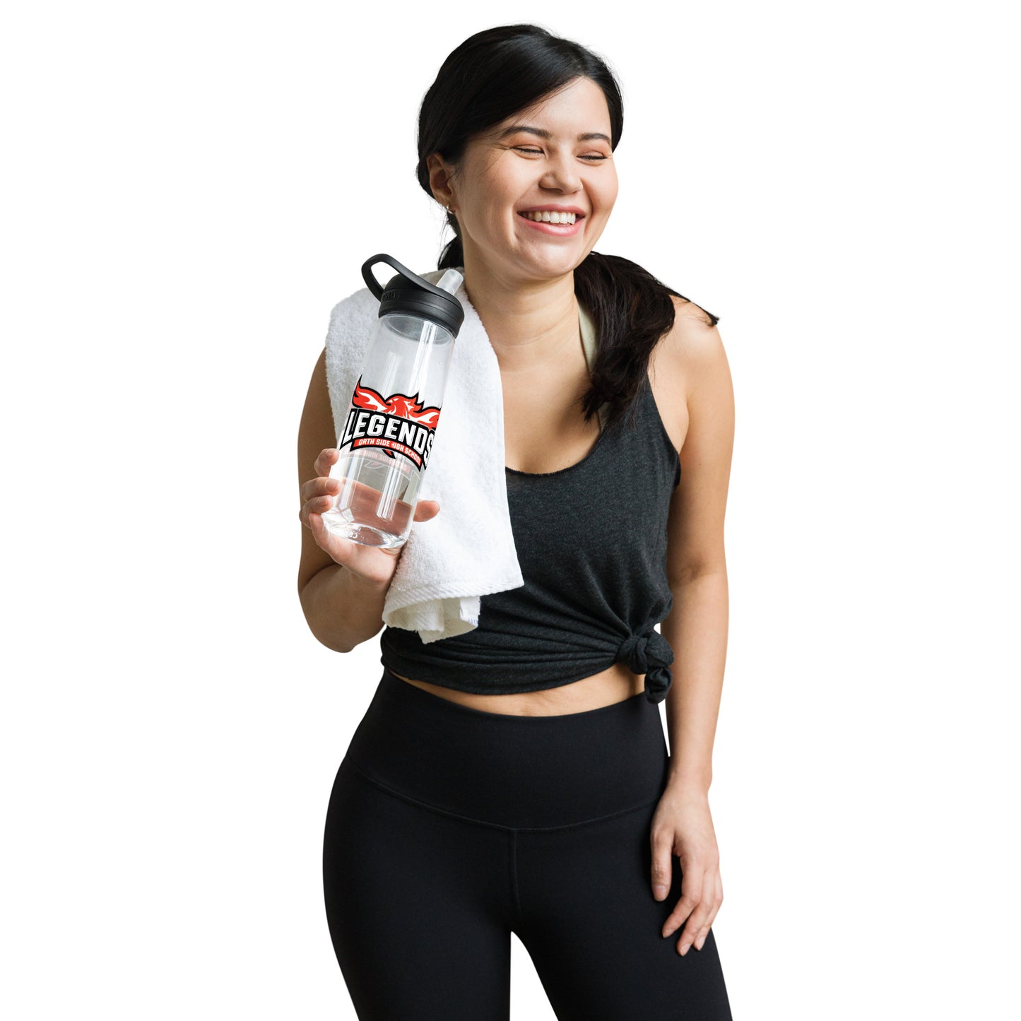 North Side H.S. Sports water bottle