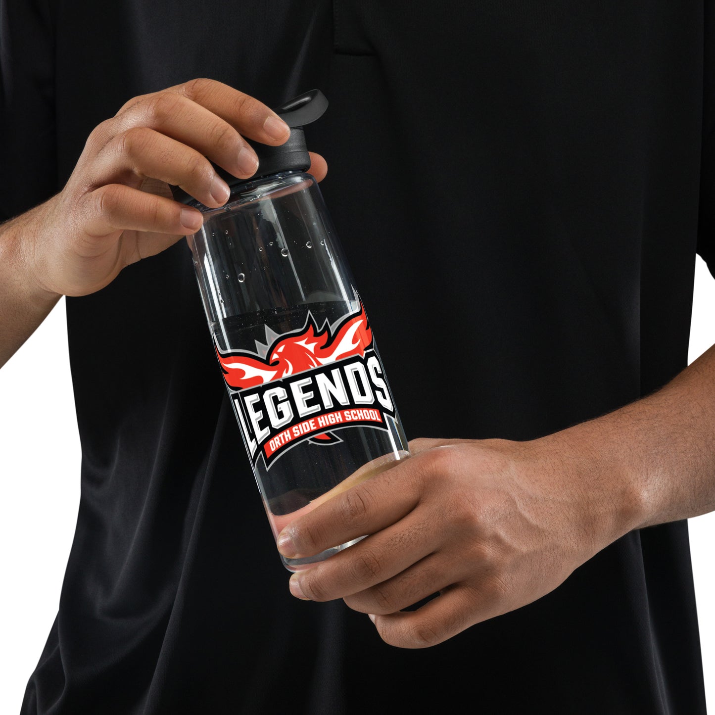 North Side H.S. Sports water bottle