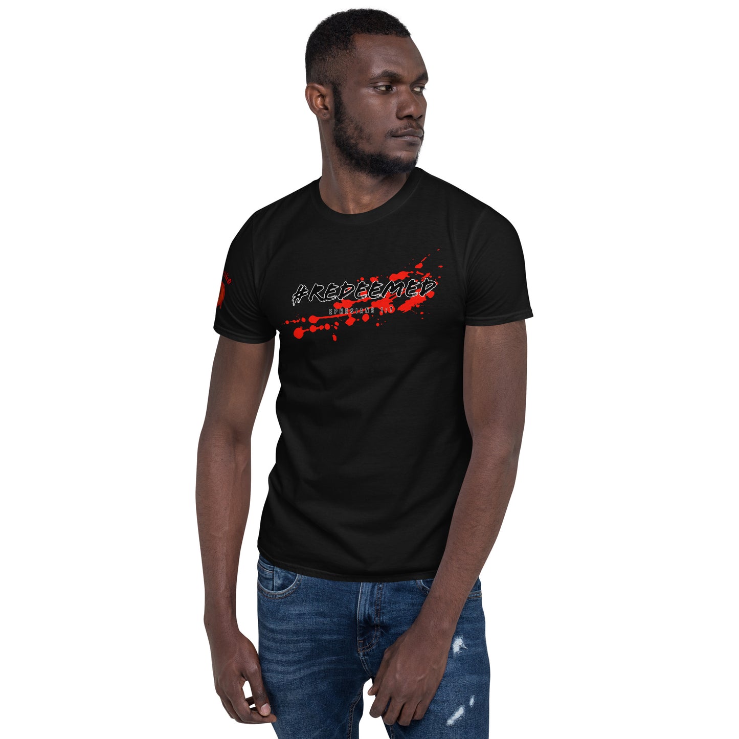 #REDEEMED- Short-Sleeve Unisex T-Shirt