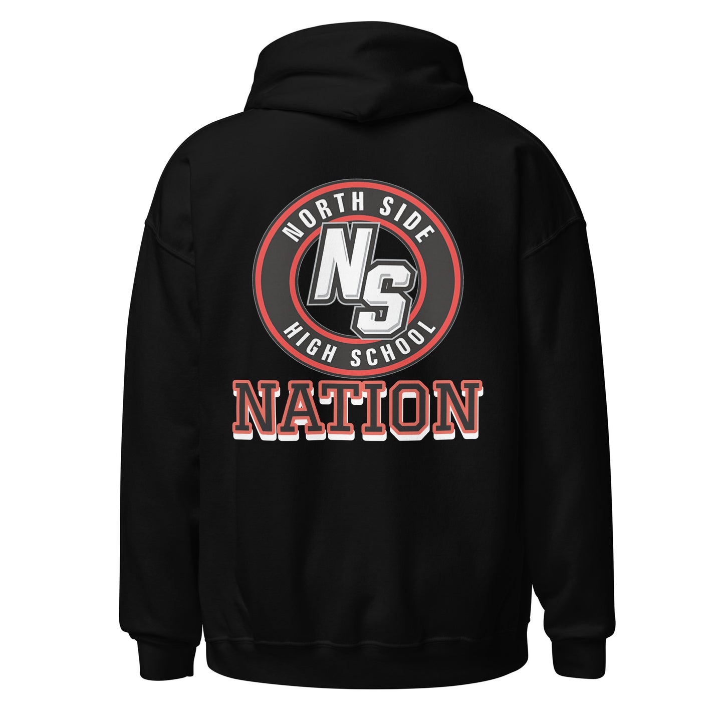 North Side H.S. Embroidered Front Unisex Hoodie
