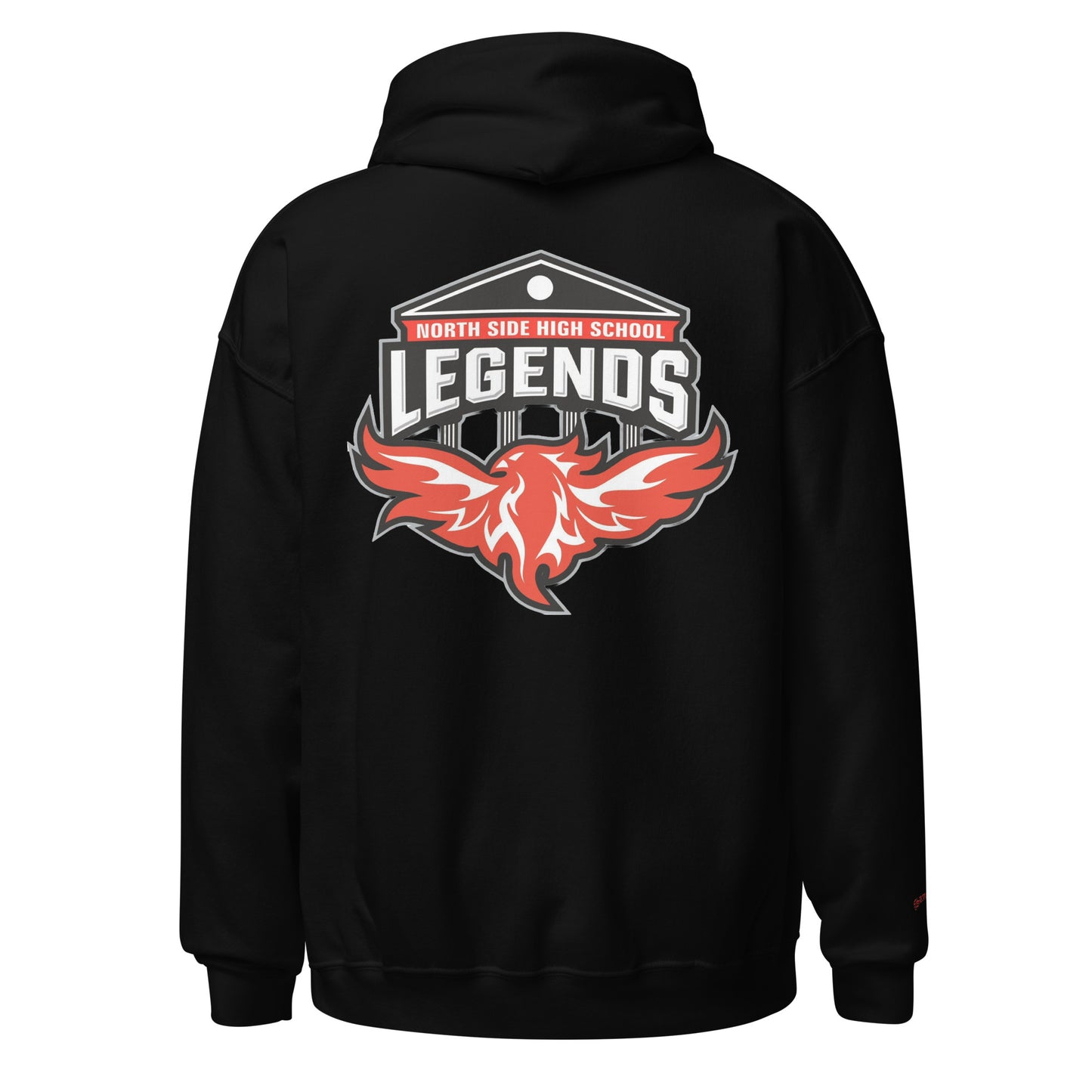 North Side H.S. Embroidered Front Unisex Hoodie