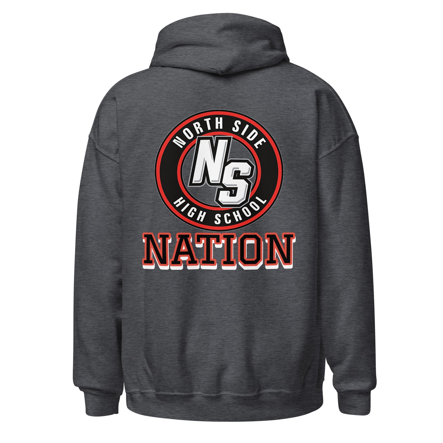 North Side H.S. Embroidered Front Unisex Hoodie