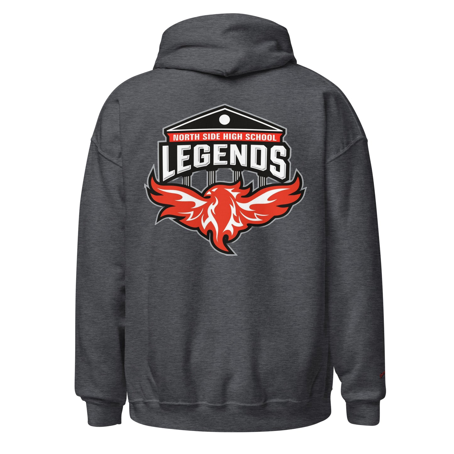 North Side H.S. Embroidered Front Unisex Hoodie