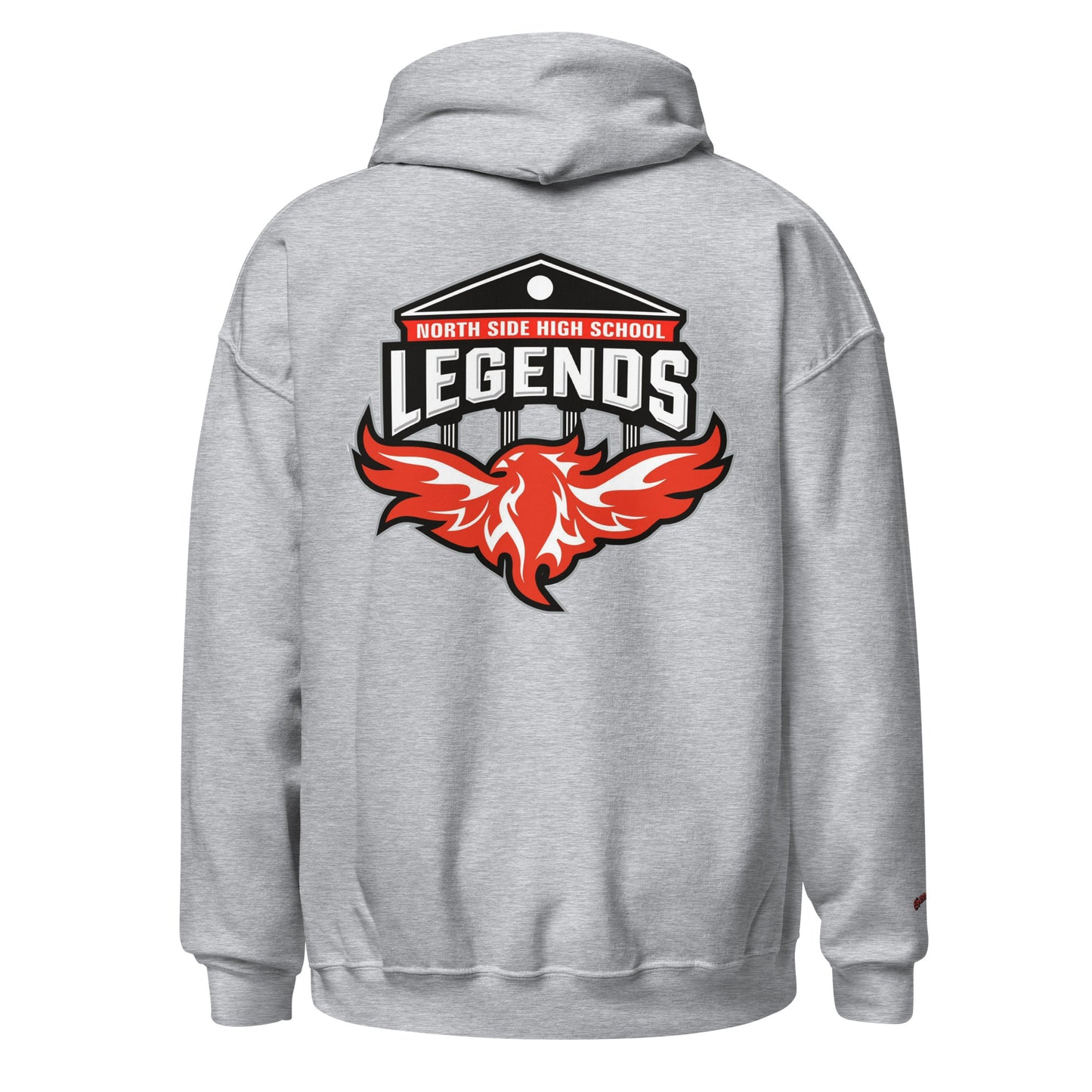 North Side H.S. Embroidered Front Unisex Hoodie