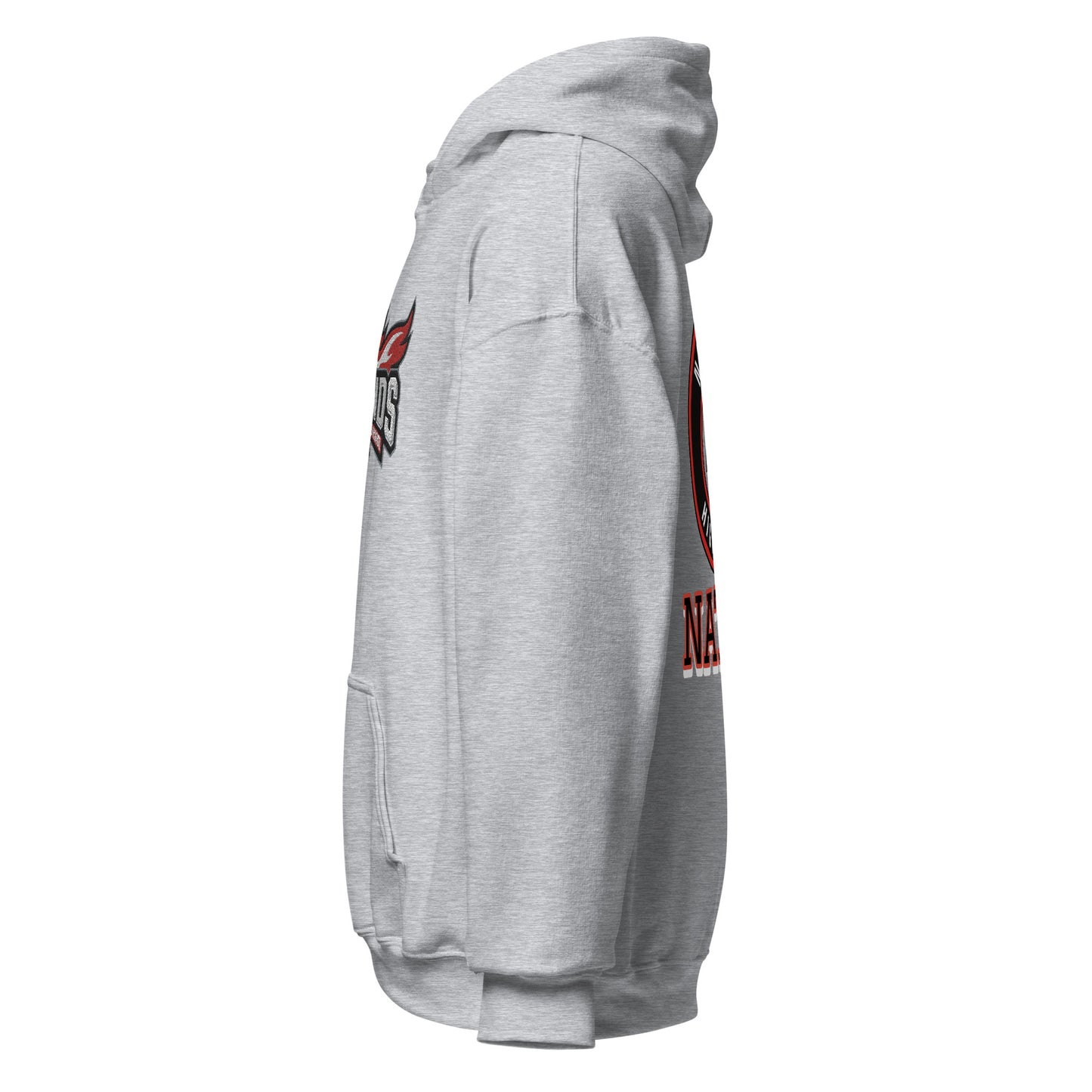 North Side H.S. Embroidered Front Unisex Hoodie
