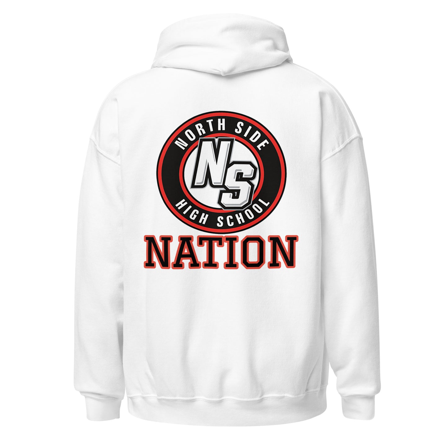 North Side H.S. Embroidered Front Unisex Hoodie