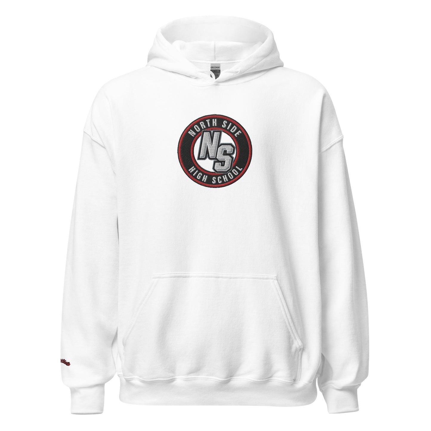 North Side H.S. Embroidered Front Unisex Hoodie