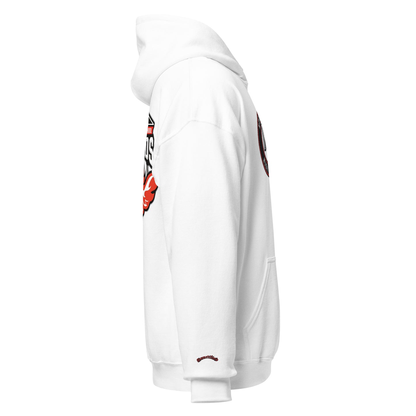 North Side H.S. Embroidered Front Unisex Hoodie