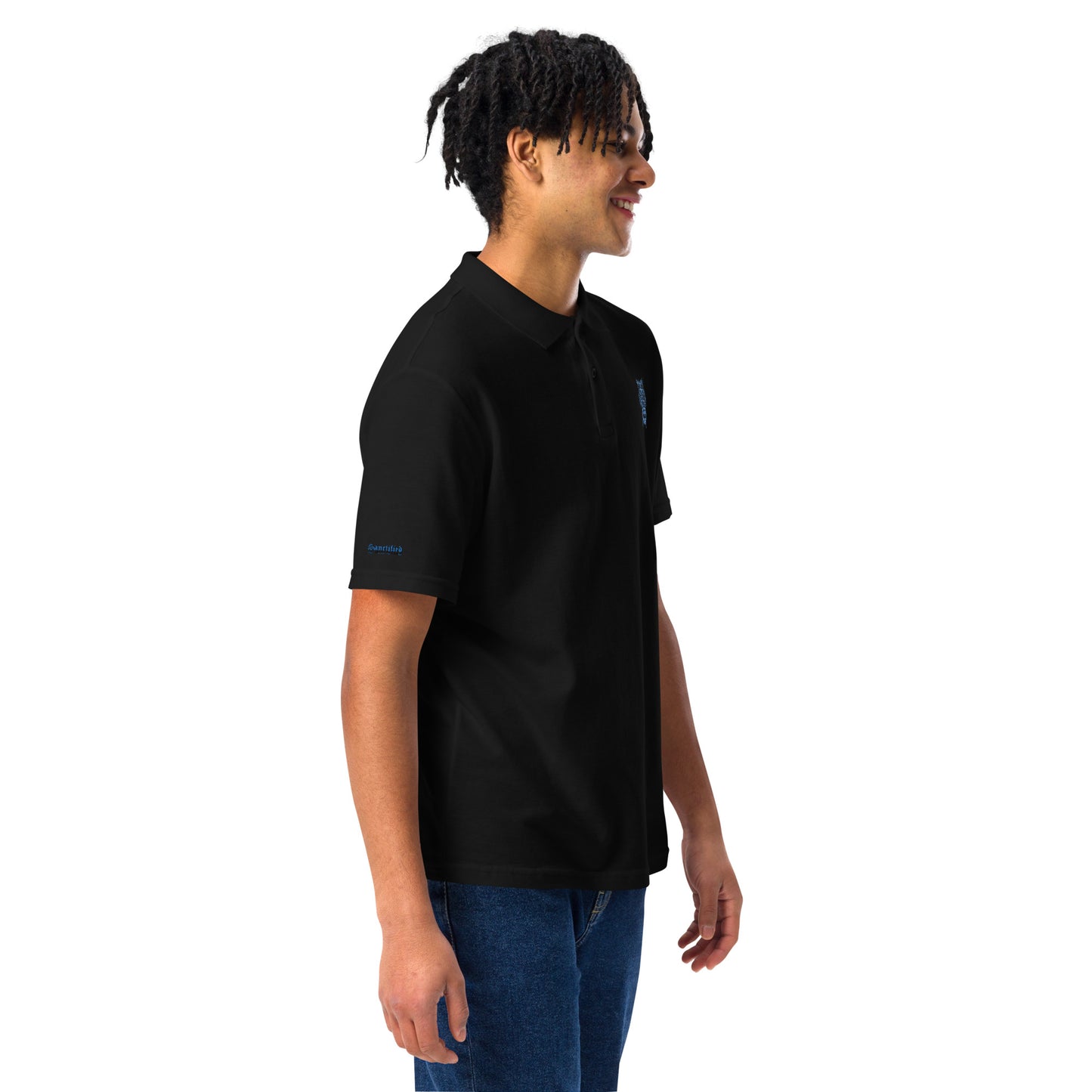 Bold as a Lion- Unisex pique polo shirt
