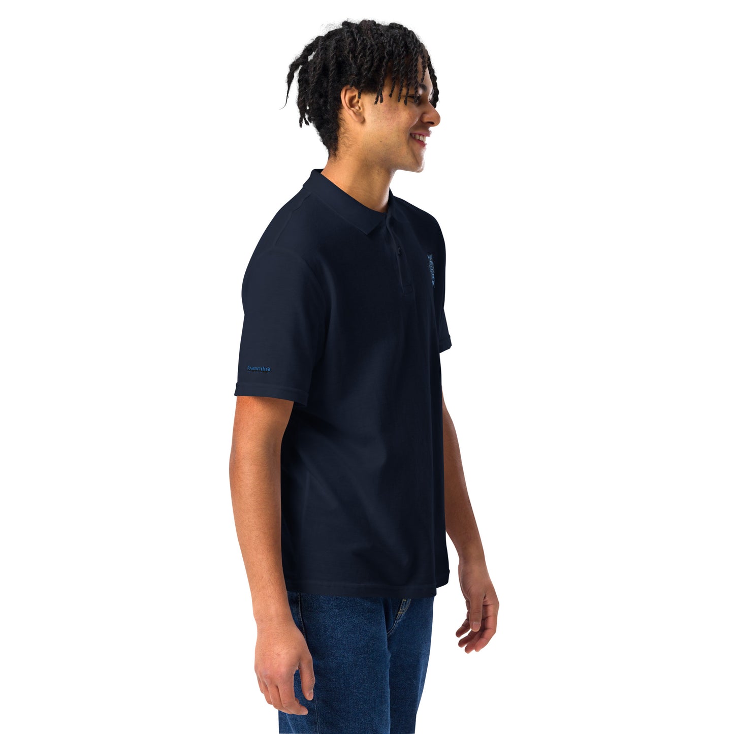 Bold as a Lion- Unisex pique polo shirt