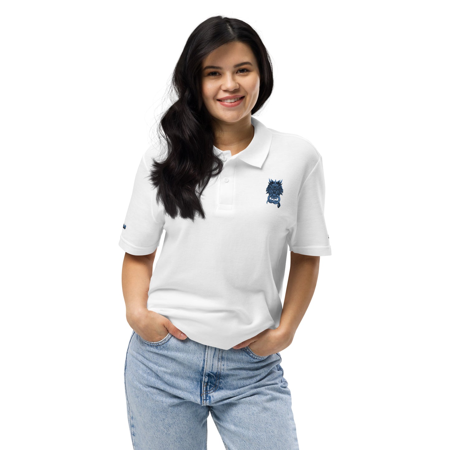 Bold as a Lion- Unisex pique polo shirt