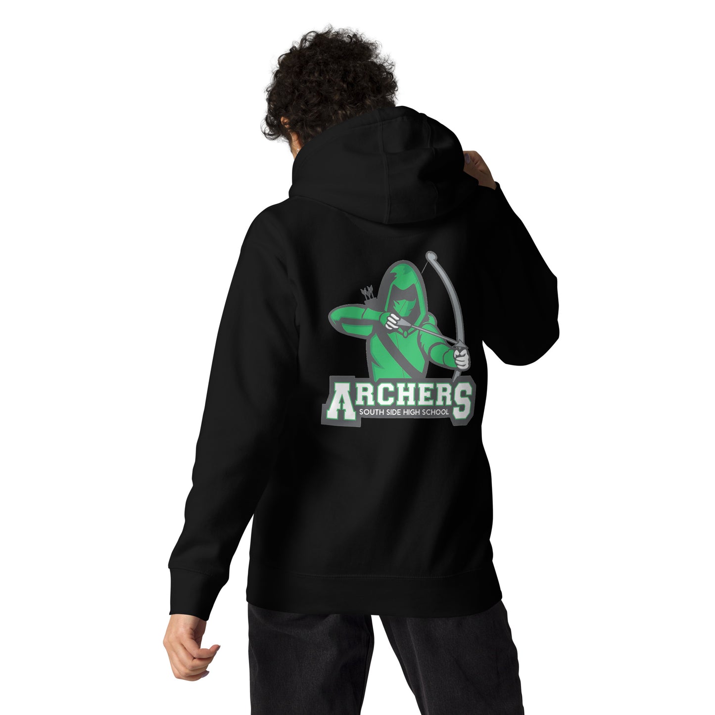 South Side H.S. Embroidered Front Unisex Hoodie