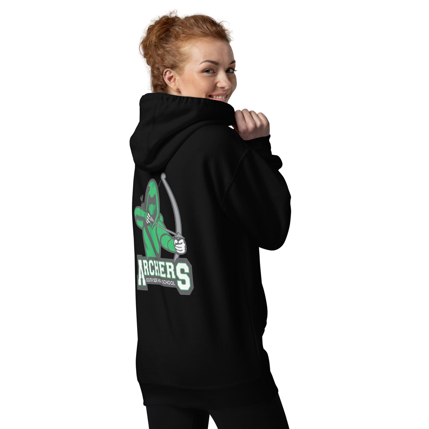 South Side H.S. Embroidered Front Unisex Hoodie